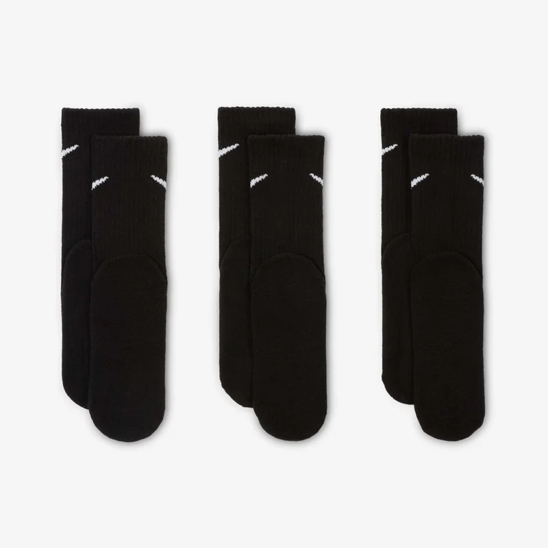 Nike Kids' Basic Pack Crew Socks (3 Pack)